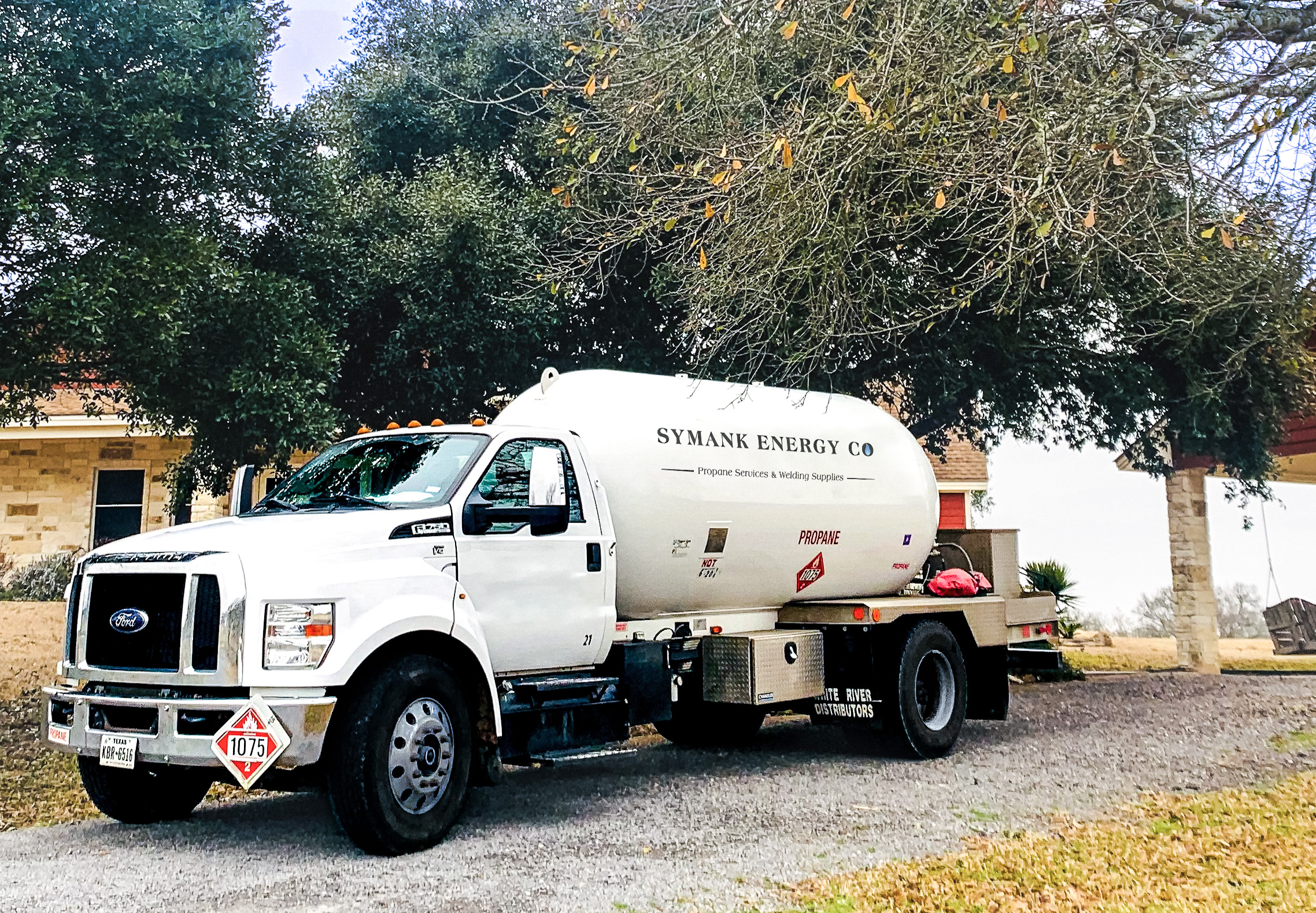 Propane Delivery Truck